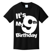 9th Birthday. Its My 9th Birthday 9 Year Old Birthday Kids T-Shirt