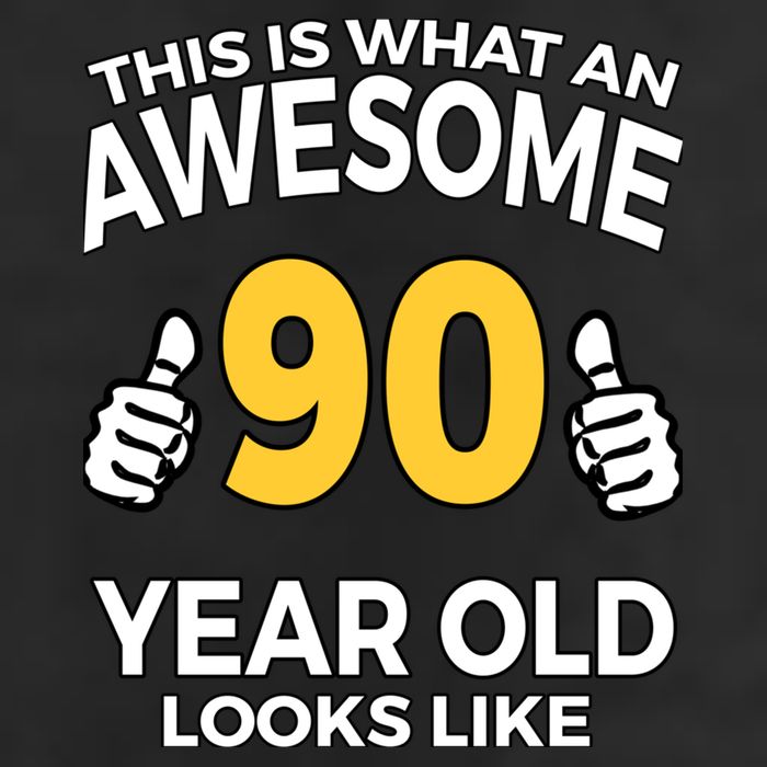 90th Birthday Long Sleeve  Funny 90 Years Old Gifts Tumbler