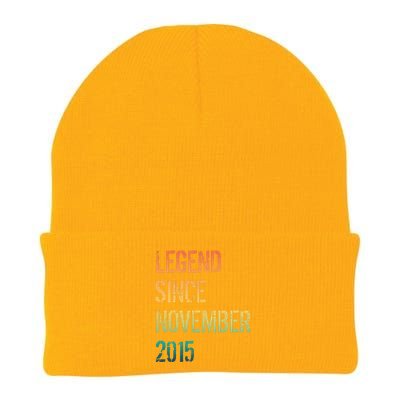 9th Birthday Legend Born November 2015 Knit Cap Winter Beanie