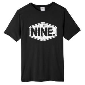 9th Birthday of 9 years old nine Tall Fusion ChromaSoft Performance T-Shirt