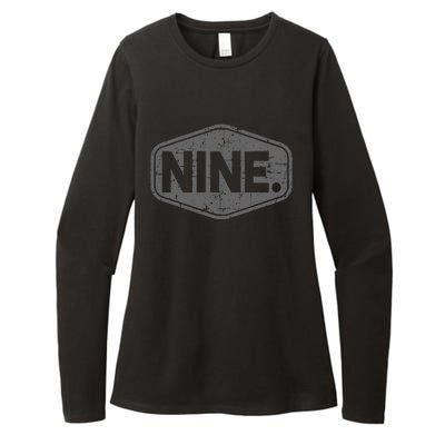 9th Birthday Of Boy Or Girl 9 Years Old Nine Womens CVC Long Sleeve Shirt