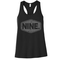 9th Birthday Of Boy Or Girl 9 Years Old Nine Women's Racerback Tank