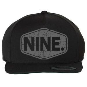 9th Birthday Of Boy Or Girl 9 Years Old Nine Wool Snapback Cap