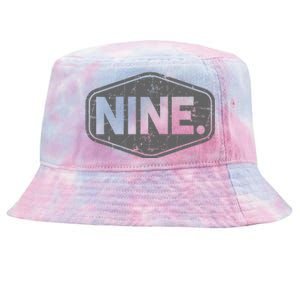 9th Birthday Of Boy Or Girl 9 Years Old Nine Tie-Dyed Bucket Hat