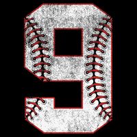 9th Birthday party Nine 9 Year Old Baseball Bday 16 in Basic Backpack
