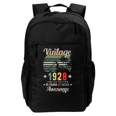95th Birthday Retro 95 Years Being Awesome Tees Vintage Car Backpack