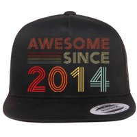 9yr BDay Son Boy Funny 2014 9th 9 Year Old Birthday Flat Bill Trucker Hat