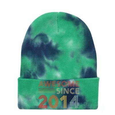 9yr BDay Son Boy Funny 2014 9th 9 Year Old Birthday Tie Dye 12in Knit Beanie