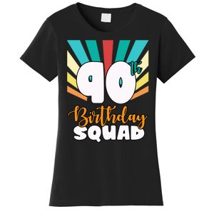 90th Birthday Squad 90 Years Old Women's T-Shirt