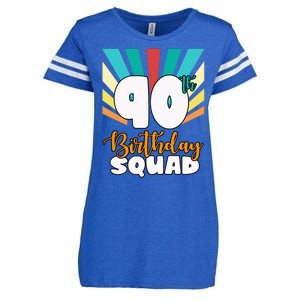 90th Birthday Squad 90 Years Old Enza Ladies Jersey Football T-Shirt