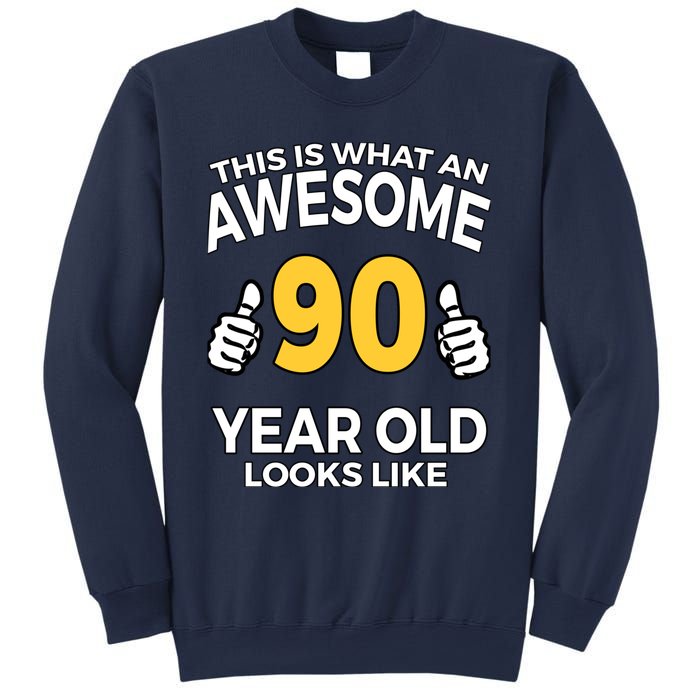 90th Birthday T Funny 90 Years Old Gifts Sweatshirt