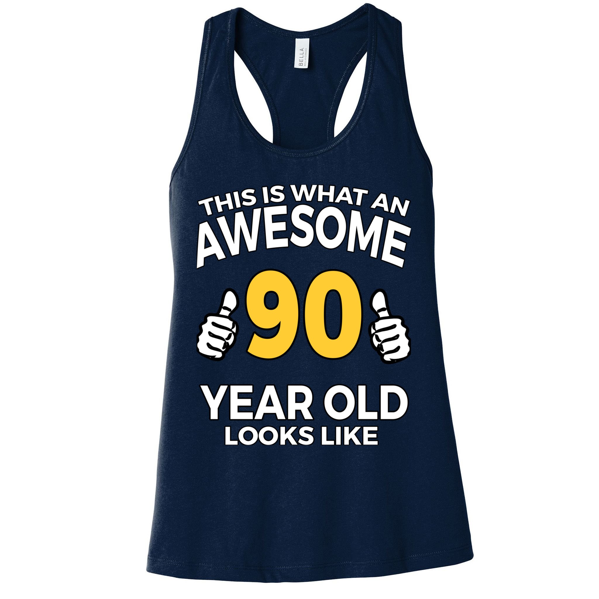 90th Birthday T Funny 90 Years Old Gifts Womens Tank Top