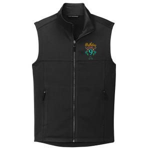 9th Birthday This Mermaid Is 9 Years Old Collective Smooth Fleece Vest