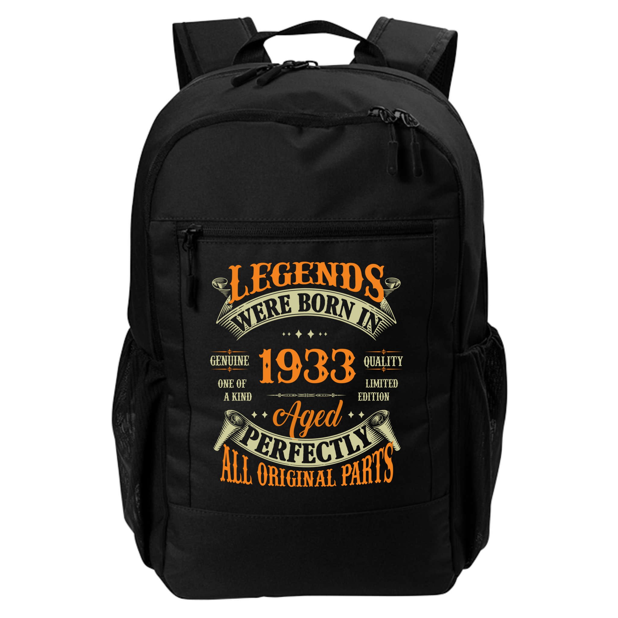 90th Birthday Tee Vintage Legends Born In 1933 90 Years Old Backpack