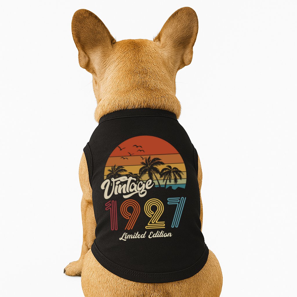 96th Birthday Vintage Limited Edition 1927 Doggie Tank