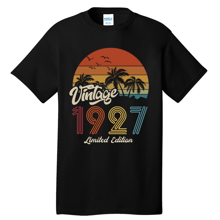 96th Birthday Vintage Limited Edition 1927 Tall T-Shirt