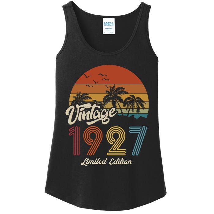 96th Birthday Vintage Limited Edition 1927 Ladies Essential Tank