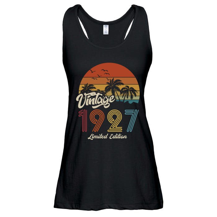 96th Birthday Vintage Limited Edition 1927 Ladies Essential Flowy Tank