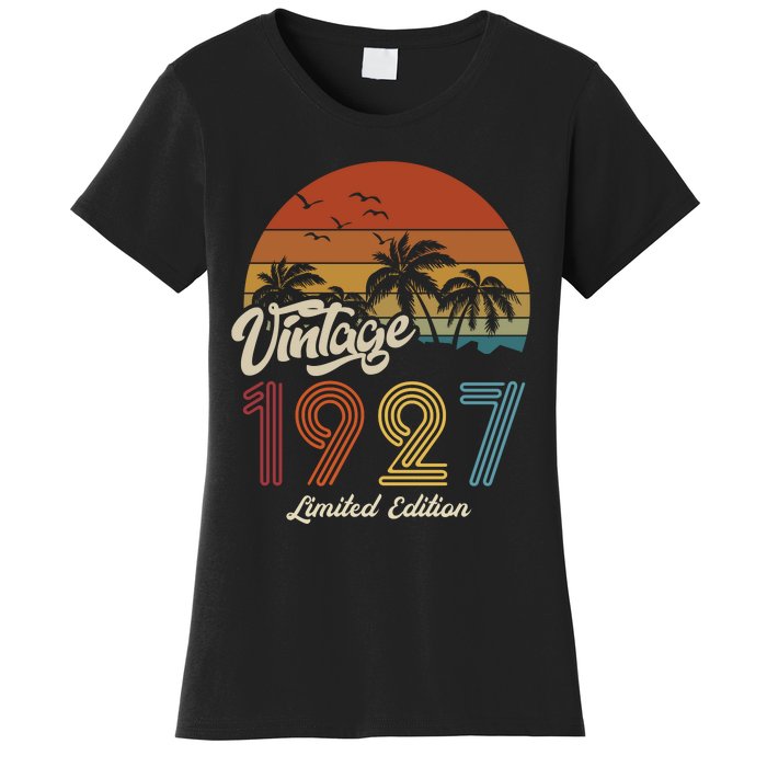 96th Birthday Vintage Limited Edition 1927 Women's T-Shirt