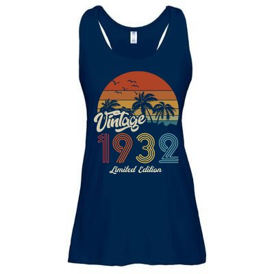 91st Birthday Vintage Limited Edition 1932 Ladies Essential Flowy Tank