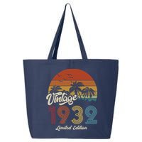 91st Birthday Vintage Limited Edition 1932 25L Jumbo Tote