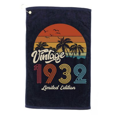 91st Birthday Vintage Limited Edition 1932 Golf Towel