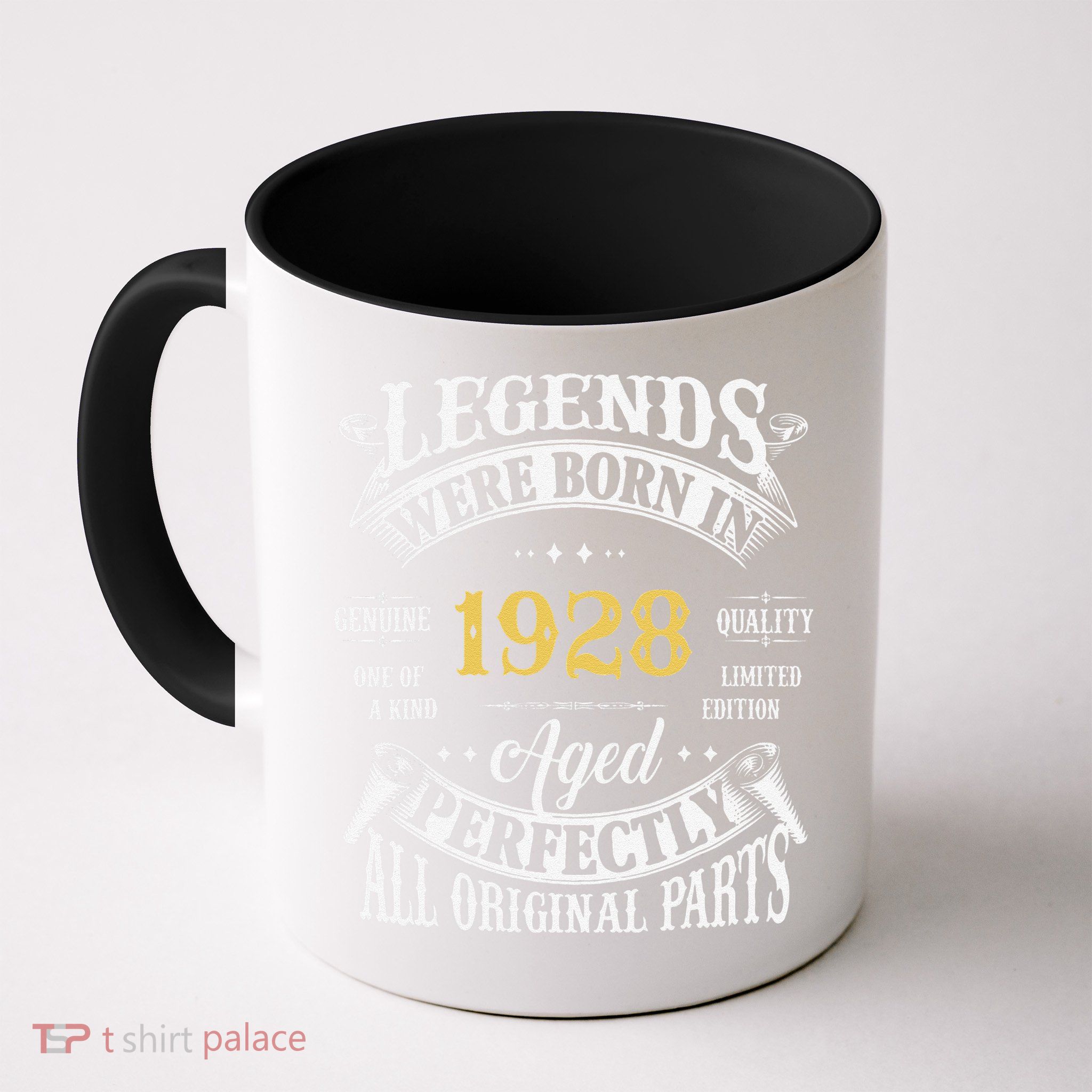 95th Birthday Vintage Legends Born In 1928 95 Years Old Mug