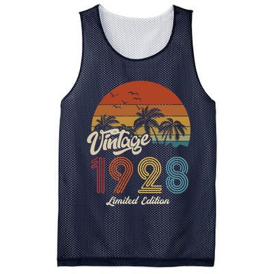 95th Birthday Vintage Limited Edition 1928 Mesh Reversible Basketball Jersey Tank