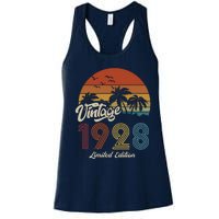 95th Birthday Vintage Limited Edition 1928 Women's Racerback Tank