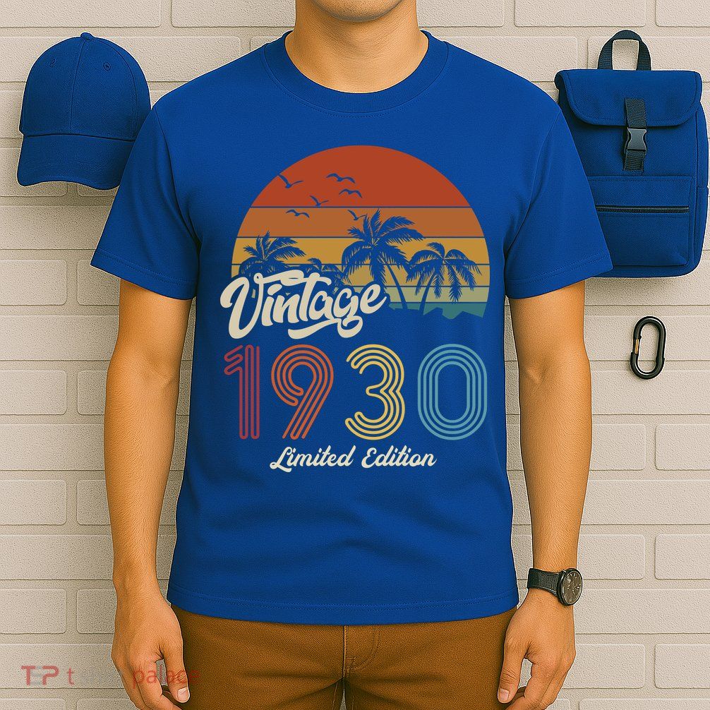 93rd Birthday Vintage Limited Edition 1930 T-Shirt