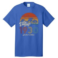 93rd Birthday Vintage Limited Edition 1930 Tall T-Shirt