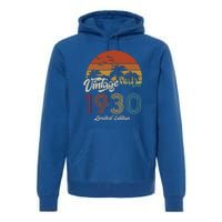 93rd Birthday Vintage Limited Edition 1930 Premium Hoodie