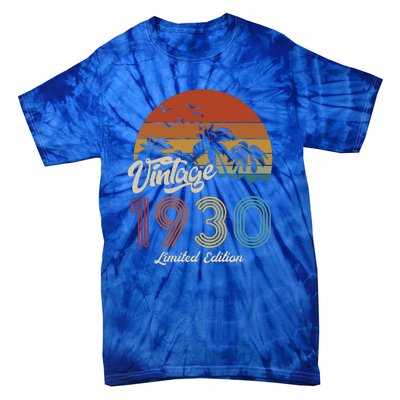 93rd Birthday Vintage Limited Edition 1930 Tie-Dye T-Shirt