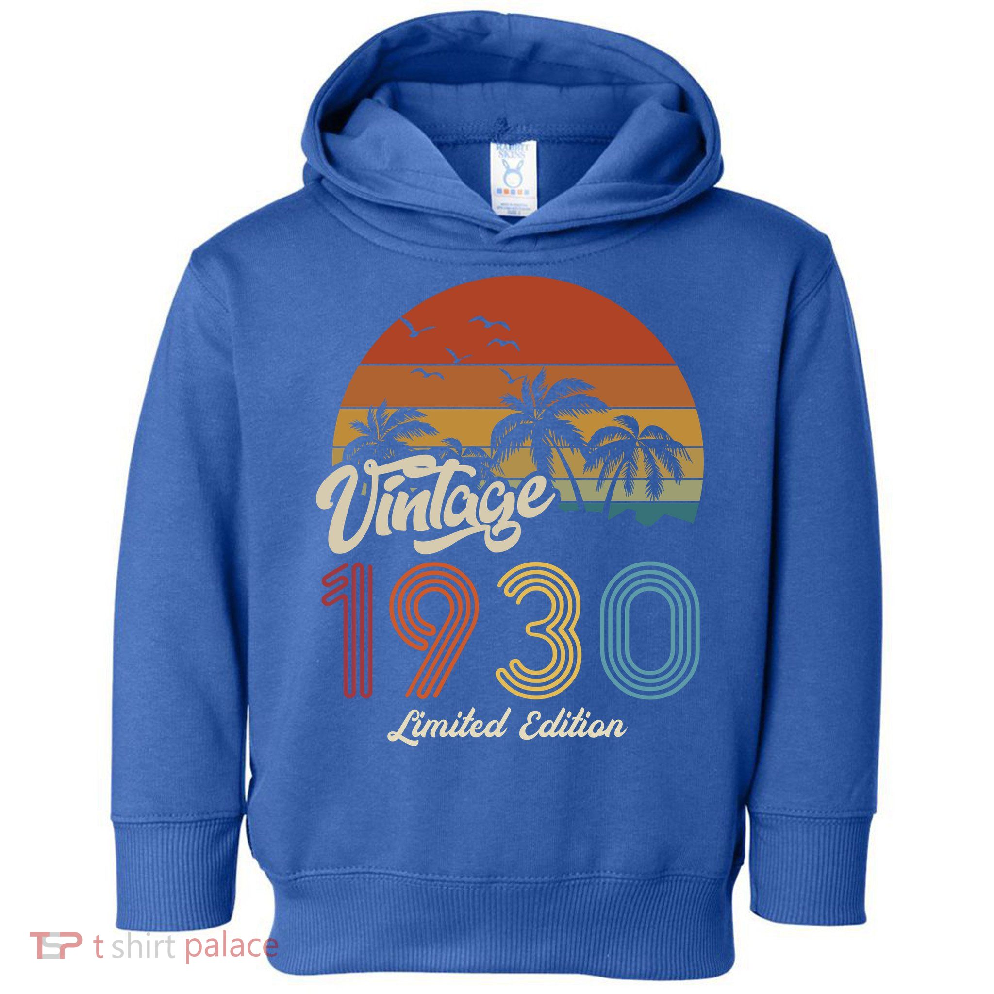93rd Birthday Vintage Limited Edition 1930 Toddler Hoodie