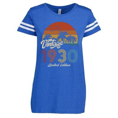 93rd Birthday Vintage Limited Edition 1930 Enza Ladies Jersey Football T-Shirt