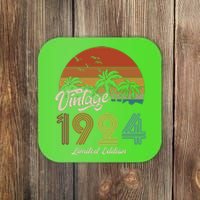 99th Birthday Vintage Limited Edition 1924 Coaster