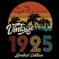 98th Birthday Vintage Limited Edition 1925 Doggie Tank