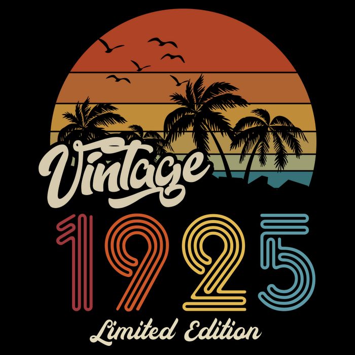 98th Birthday Vintage Limited Edition 1925 Doggie Tank