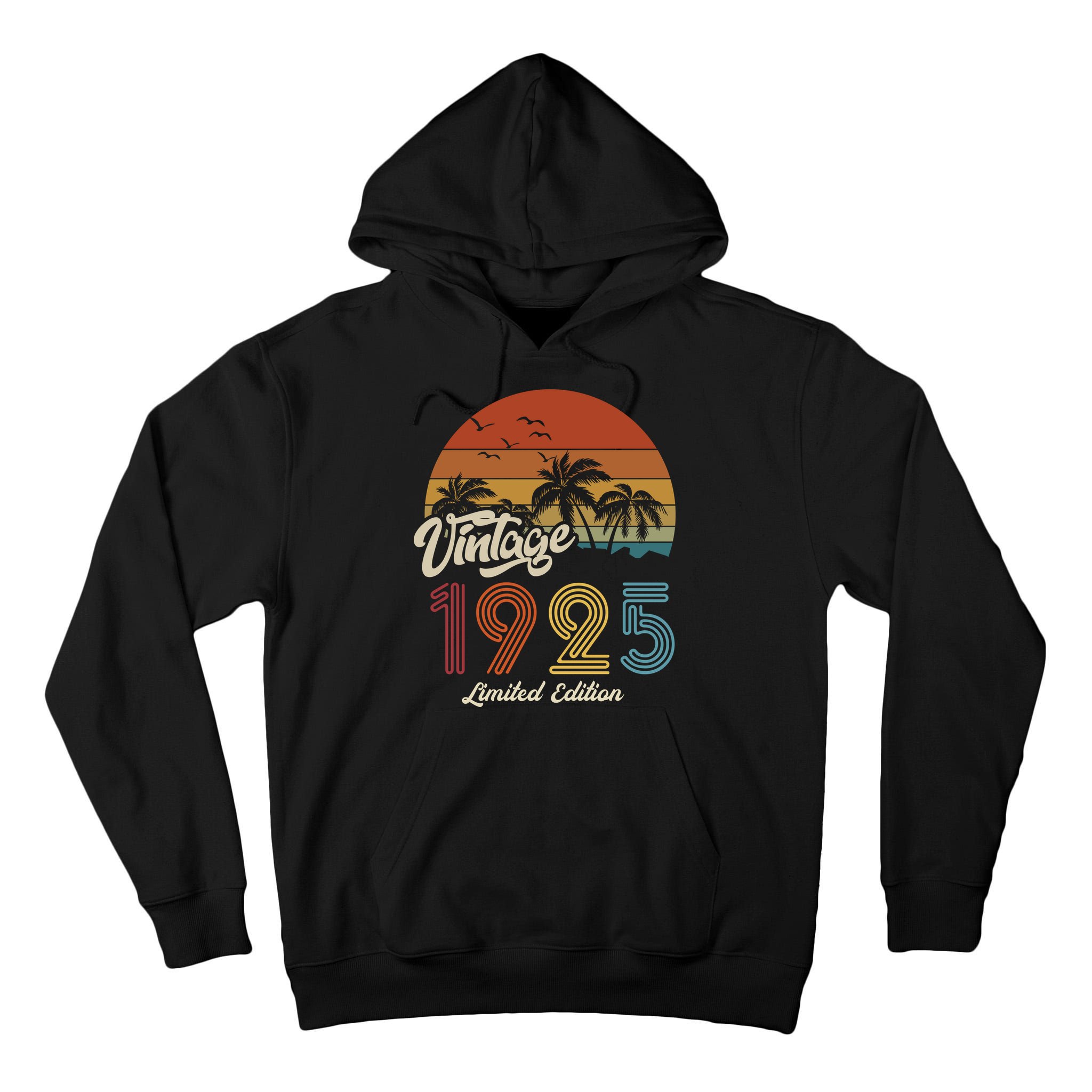 98th Birthday Vintage Limited Edition 1925 Tall Hoodie