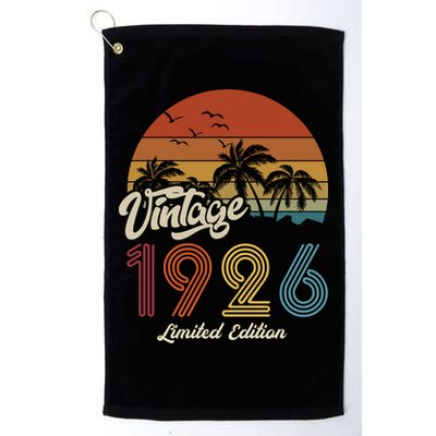 97th Birthday Vintage Limited Edition 1926 Golf Towel