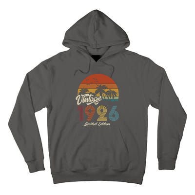 97th Birthday Vintage Limited Edition 1926 Tall Hoodie