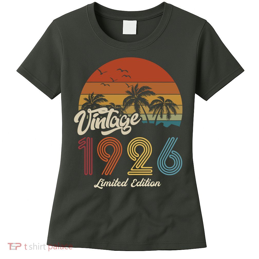 97th Birthday Vintage Limited Edition 1926 Womens T-Shirt