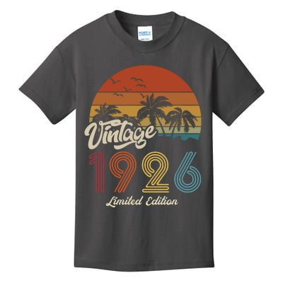 97th Birthday Vintage Limited Edition 1926 Kids T-Shirt