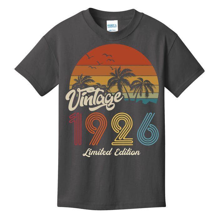 97th Birthday Vintage Limited Edition 1926 Kids T-Shirt