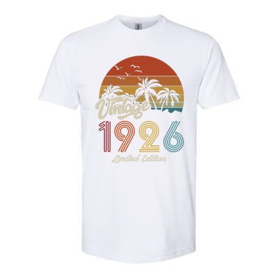 97th Birthday Vintage Limited Edition 1926 Softstyle® CVC T-Shirt