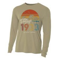 90th Birthday Vintage Limited Edition 1933 Cooling Performance Long Sleeve Crew