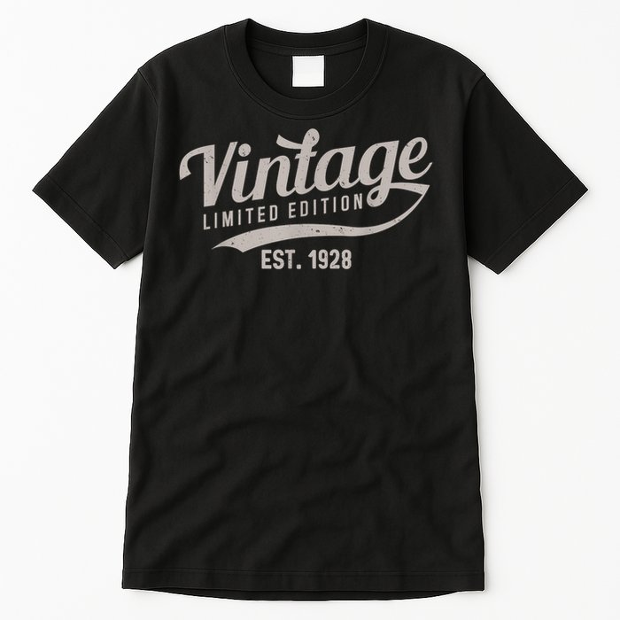 95th Birthday Vintage Limited Edition Tees Classic Est 1928 Tall T-Shirt