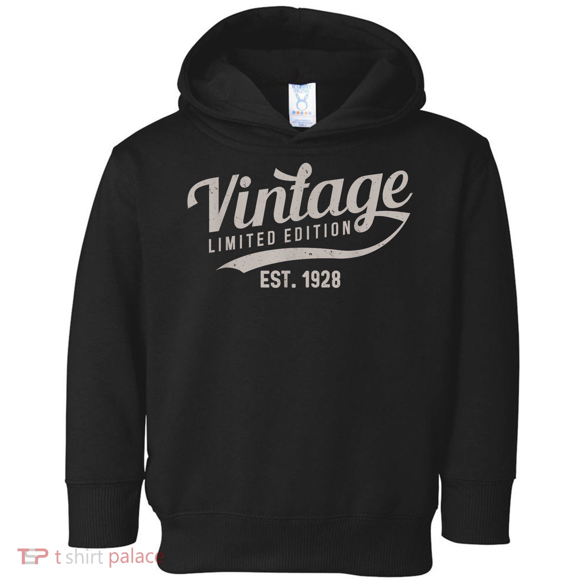 95th Birthday Vintage Limited Edition Tees Classic Est 1928 Toddler Hoodie
