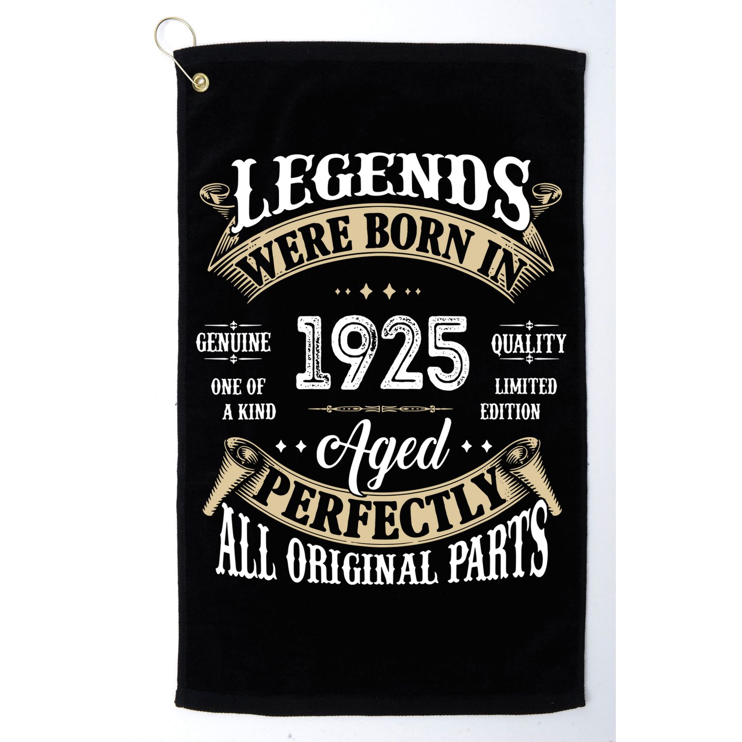 97rd Birthday Vintage Legends Born In 1925 Golf Towel