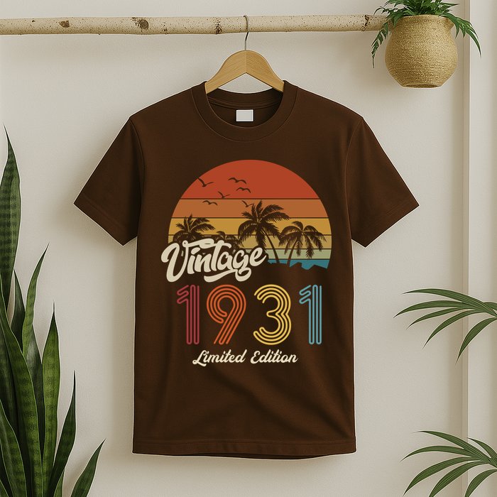92rd Birthday Vintage Limited Edition 1931 T-Shirt